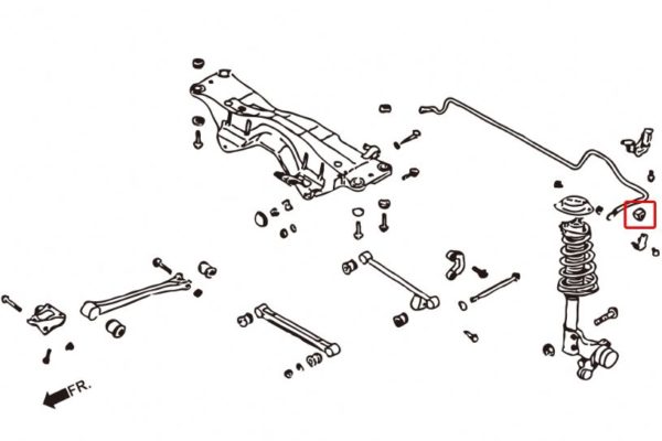 Front/Rear Reinforced Stabilizer Bushing - Image 5