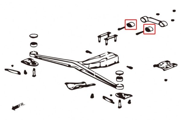 Rear Diff Support Member Bushing - Image 2