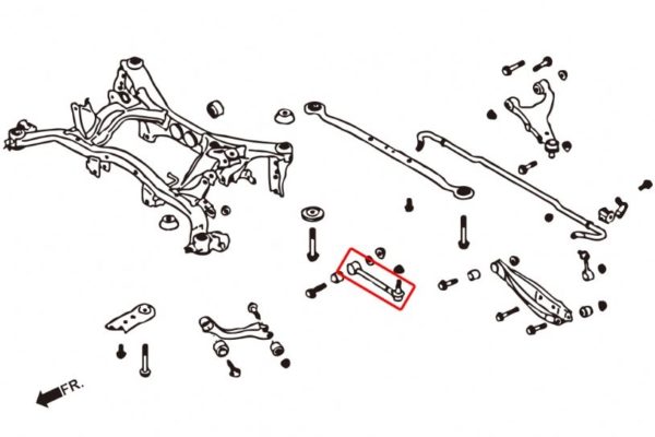 Rear Toe Control Arm - Image 3