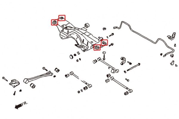 Rear Cross Member Bushing - Image 4