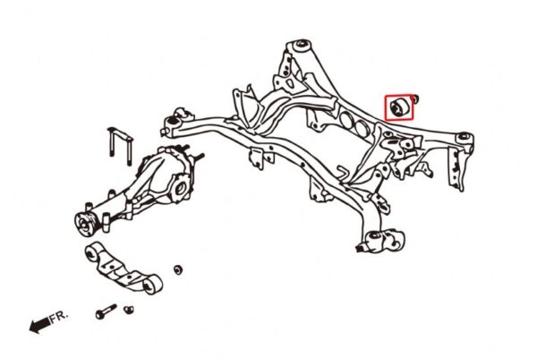Rear Differential To Sub-frame Bushing - Image 2
