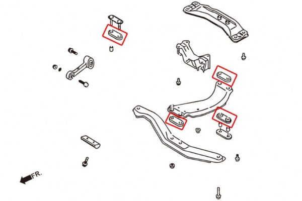 Transmission Crossmember Bushing - Image 5