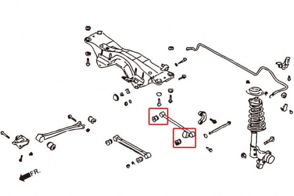 Rear Rear Lateral Arm Bushing - Image 2