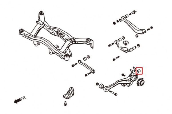 Rear Knuckle Bushing - Image 2