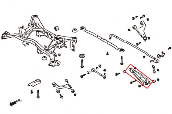 Rear Lower Control Arm - Image 6
