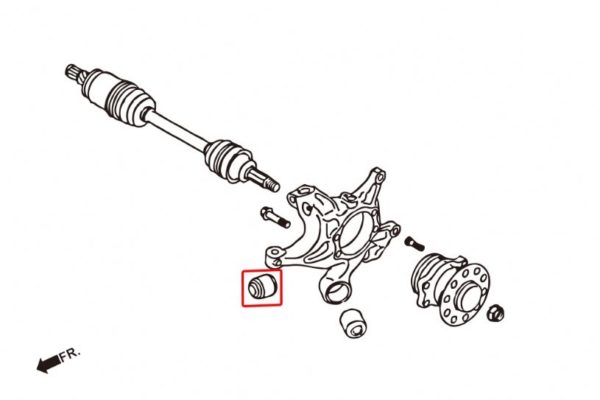 Rear Knuckle Bushing - Image 2