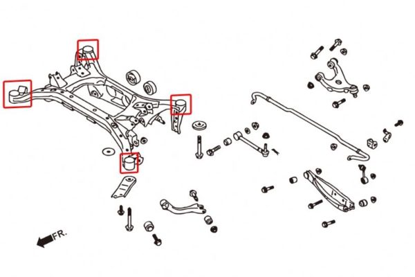 Rear Sub-frame Bushing - Image 2