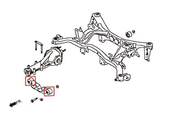 Rear Sub-frame Bushing - Image 2