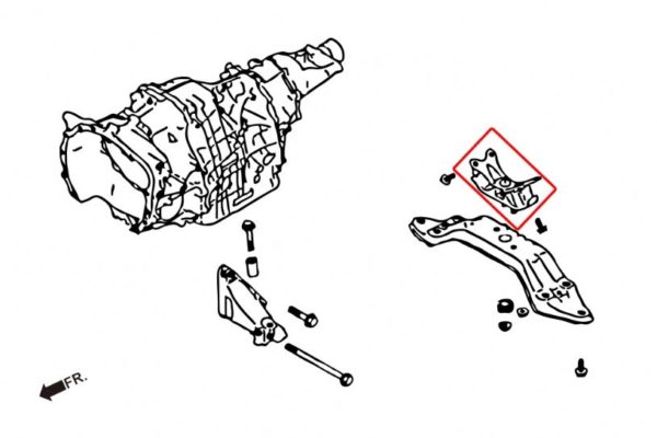Rear Tranmission Mount - Image 3