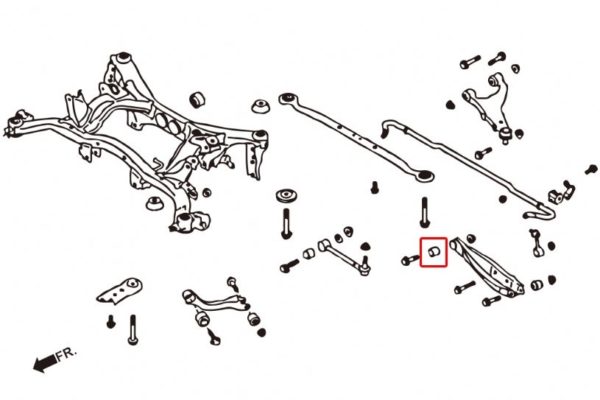 Rear Lower Arm Bushing - Image 2