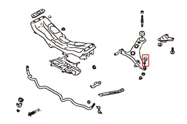Front Lower Ball Joint - Image 2