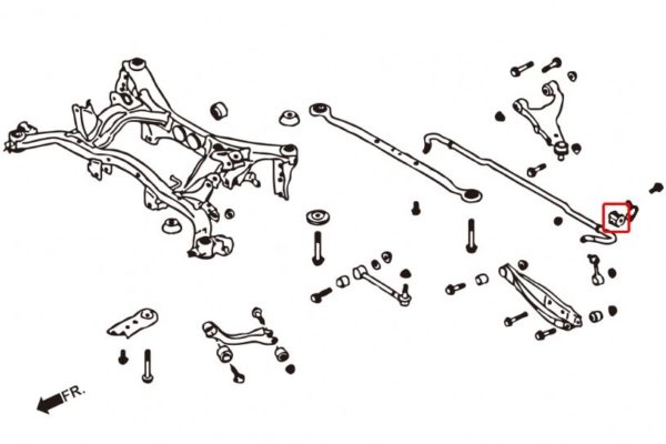 Rear Reinforced Stabilizer Bushing - Image 2